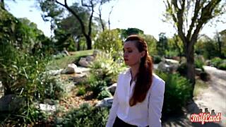 Is Kira the naughty nurse ready for some fun in lingerie?