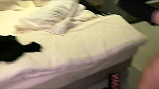 homemade clip of amateur couple undressing for hot sex.