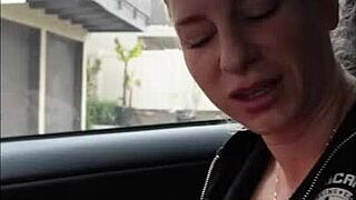 Fit Milf Gets Fucked In Car After Gym