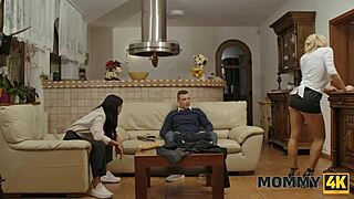 man, i gotta test his cock with this french blonde cougar cheatin...