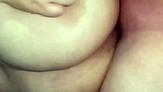 big ass mature milf, my boss's wife, shows off shaved curves in real homemade footage