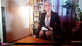 yo, your banker is such a dirty french milf 😈