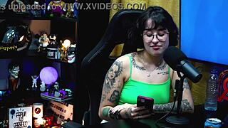 Martina Oliveira Gets Hot Checking Out Ruan's Huge Package on Podcast Pépum no Barraco. Full Video on Sheer - XV Red.