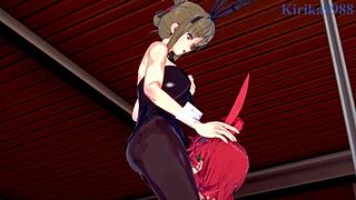 festenia muse chitose kisaragi sagiri sakurai explore big tits in intense lesbian hentai