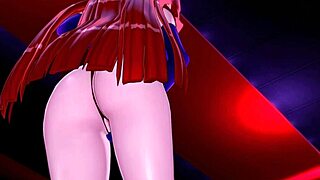 Jessica Rabbit's solo pleasure in a hotel room scene