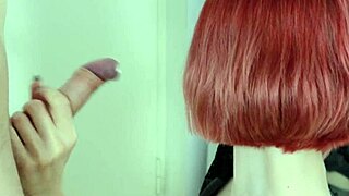 Redhead Girl Performs Sensual Blowjob And Fucks Tight Wet Pussy In Homemade Closeup