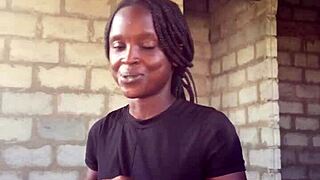 Crazy bitch rips clothes in wild striptease live for her fans!