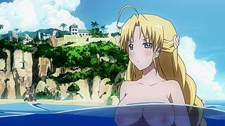 ladies versus butlers v2 brings wild fanservice with big anime tits on display.