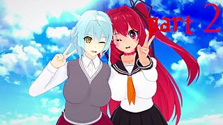 want to fuck my girlfriend's best friend in this anime