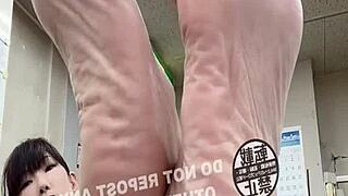 Office Feet in Japanese Workplace