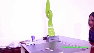 my naughty secretary fucks me in the office