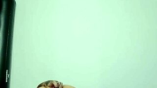 Doing my first anal with a glass dildo?