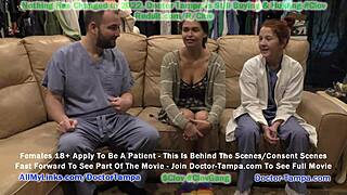 DOCTOR TAMPA WALKS IN ON FULLY NAKED ANGEL SANTANA FOR A SECOND OPINION AT DOCTOR STACEY SHEPARD'S REQUEST EXCLUSIVELY AT DOCTOR-TAMPA.COM