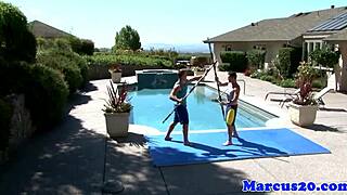 Gay Bottom Jock Assfucked Outdoors!