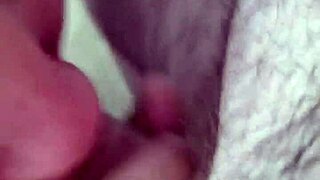 She struggled to swallow all that cum