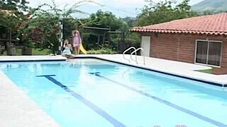 Is Petite Lesbian Selina 18+ Licking That Teen 18+ Pussy?