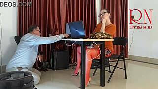 monday office tease, no panties on, wanna lick my pussy and suck dick right here?