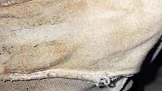 Neighbor's Dirty Panties Hint At Secret Desires.