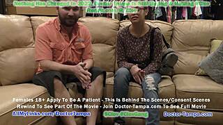 DOCTOR TAMPA WALKS IN ON FULLY NAKED ANGEL SANTANA FOR A SECOND OPINION AT DOCTOR STACEY SHEPARD'S REQUEST EXCLUSIVELY AT DOCTOR-TAMPA.COM