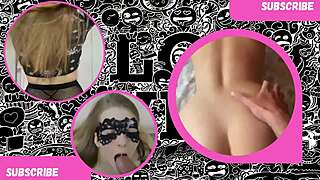 close-up step sister licks brother's member quickly