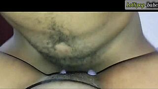 in this amateur scene, her pussy got wet from dirty talk