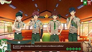 Hey, check out this game friends camp episode with Keitaro diary and Russian voiceover