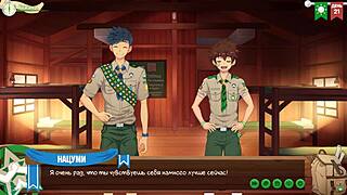 Hey, check out this game friends camp episode with Keitaro diary and Russian voiceover