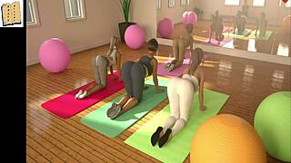 wife and stepmother, let's see what happens in this hentai scene