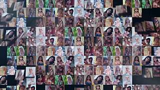 blonde bbw sex doll takes anal creampie while her gaping holes get pounded by toys