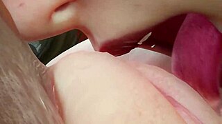 Man, I can't even... watching mature milf devour young Asian pussy in 3D porn, it's just too hot!