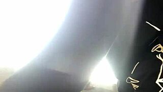 Crazy bitch rips clothes in wild striptease live for her fans!