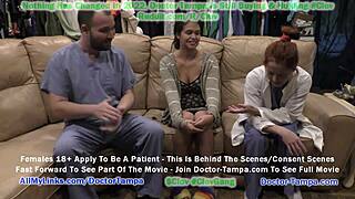 DOCTOR TAMPA WALKS IN ON FULLY NAKED ANGEL SANTANA FOR A SECOND OPINION AT DOCTOR STACEY SHEPARD'S REQUEST EXCLUSIVELY AT DOCTOR-TAMPA.COM