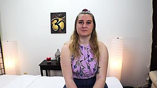 omg, thick 18 yr old alice heart gets a hot massage! 🔥