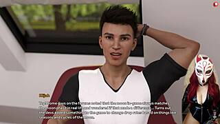 Horny Student Masturbates In Classroom