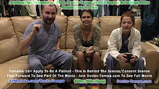 DOCTOR TAMPA WALKS IN ON FULLY NAKED ANGEL SANTANA FOR A SECOND OPINION AT DOCTOR STACEY SHEPARD'S REQUEST EXCLUSIVELY AT DOCTOR-TAMPA.COM