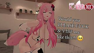 oh man, i chained up as catgirl for new year, got vibed n fucked till i squirted