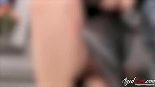 Agedlove horny redhead mom Melanie Taylor licks rough dick of Chris Cobalt