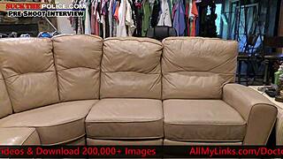 Rina Arem sucks officer's big dick