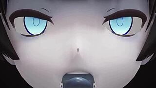 Detailed POV scene in Kantai Collection hentai anime