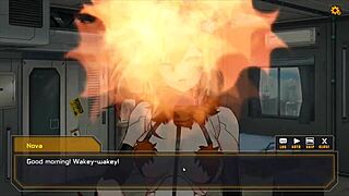 robolife2 nova duty hentai game suggests anal drill with sextoy for android orgasm