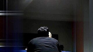 I took my friend from the party to my bed, he licked my ass, I got on all fours, holding back moans from parents