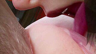 Man, I can't even... watching mature milf devour young Asian pussy in 3D porn, it's just too hot!