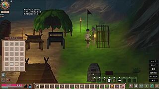 the mad island playthrough shows three girls in a crazy survival scenario.