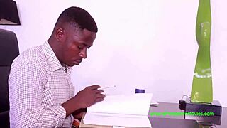 my naughty secretary fucks me in the office