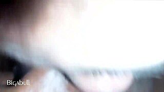 Sucking Big Black Cock Naked at Night