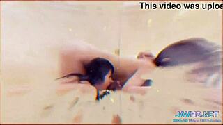 Hot Asian Shemale Blowjob And Hardcore Action