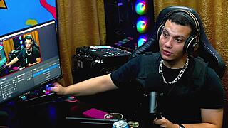 Martina Oliveira Gets Hot Checking Out Ruan's Huge Package on Podcast Pépum no Barraco. Full Video on Sheer - XV Red.