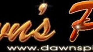 Milf dawn allison teases with natural 32ddd tits while cleaning glasses