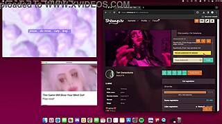 sex cam temresa gwiazdunia dances to music