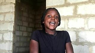 Crazy bitch rips clothes in wild striptease live for her fans!